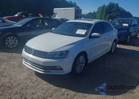 2016 Volkswagen Jetta 1.8T Sel из США, поврежденный, VIN 3VWL17AJ5GM225593